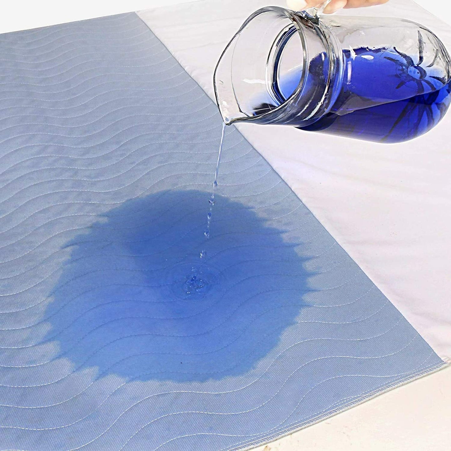 Comfortcare Eco Blue, Washable, Incontinence Pad/Waterproof Mattress Protector