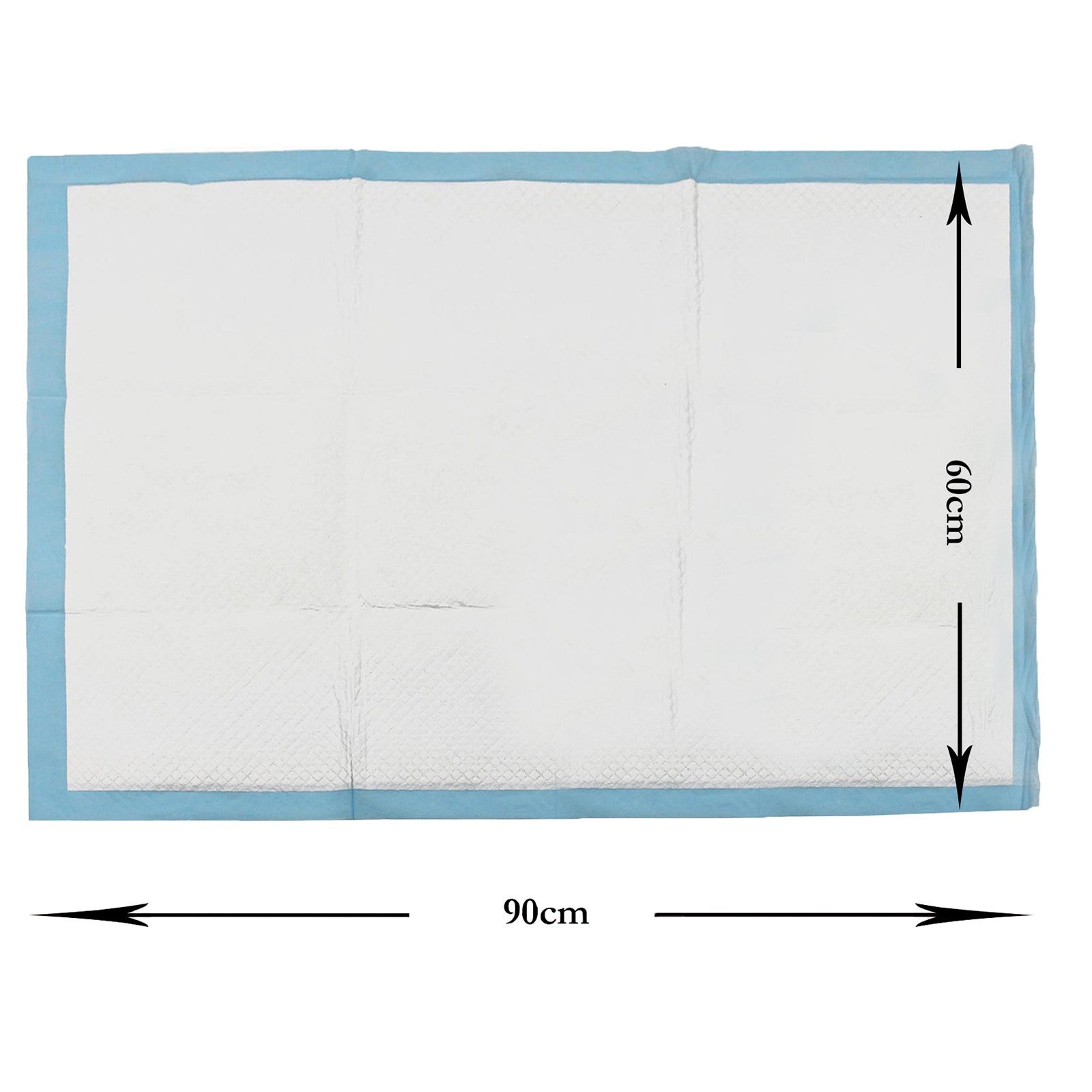 Disposable Incontinence Bed Pads Sheet 60 X 90Cm Absorbency 1700Ml 100Pcs Pack