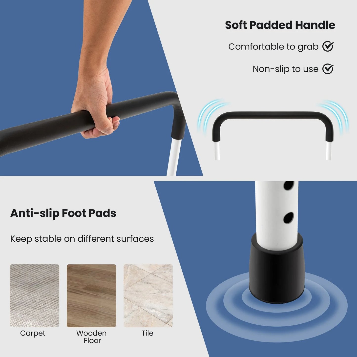 Bed Assist Rai for Elderly, Handicap and Senior