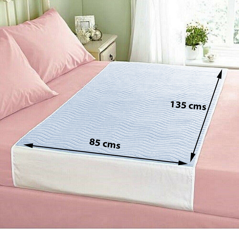 Comfortcare Eco Blue, Washable, Incontinence Pad/Waterproof Mattress Protector