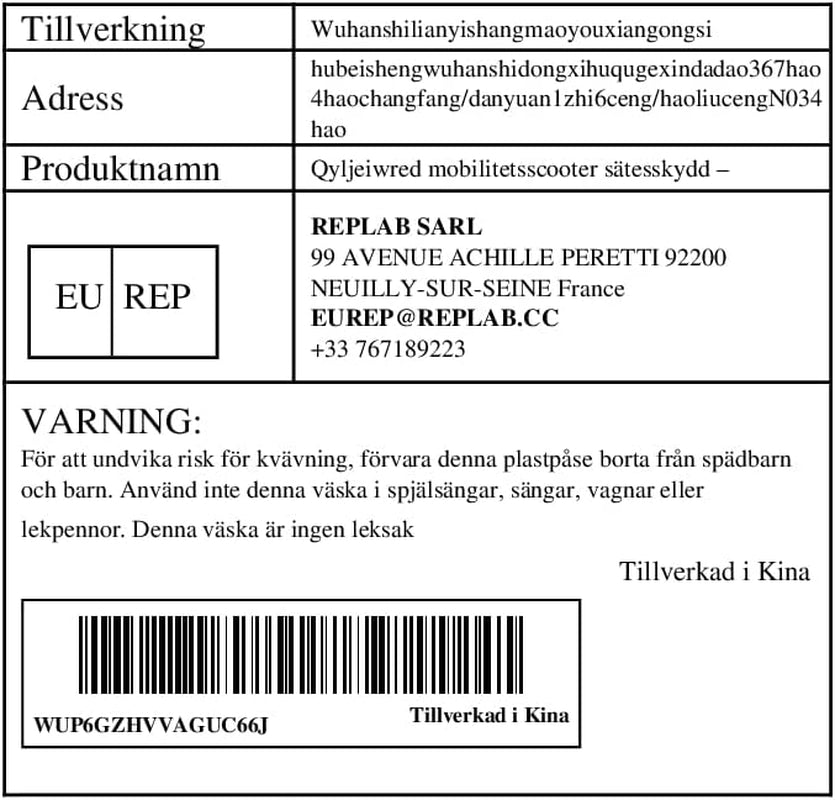 Premium Mobility Scooter Seat Cover - Durable Protector for Electric Wheelchairs