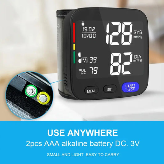 Auto Blood Pressure Monitor Wrist