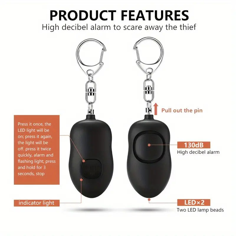 Personal SOS Alarm 2pcs