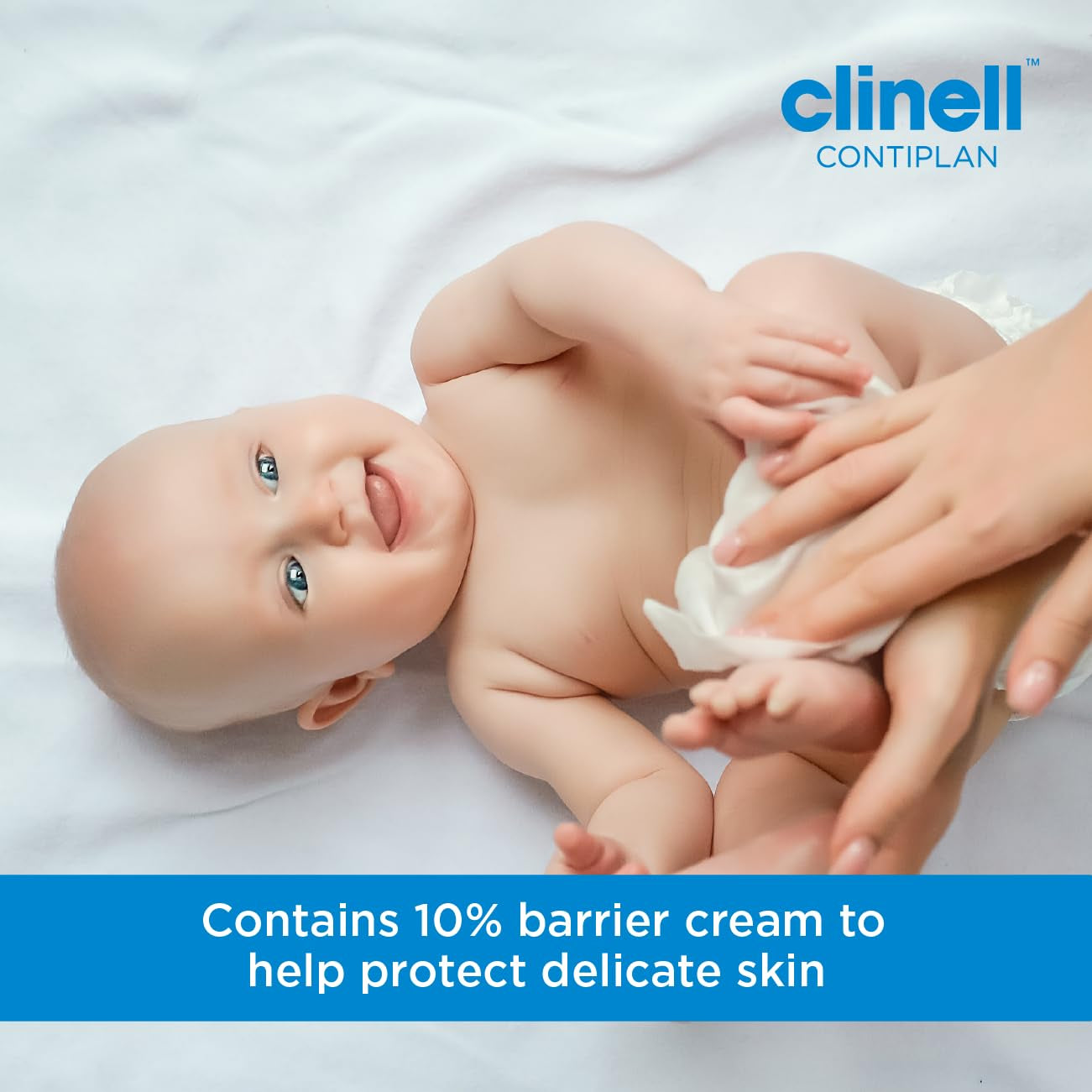 CONTIPLAN Incontinence Cleansing Cloths with Barrier Pack of 1 (25 Cloths)