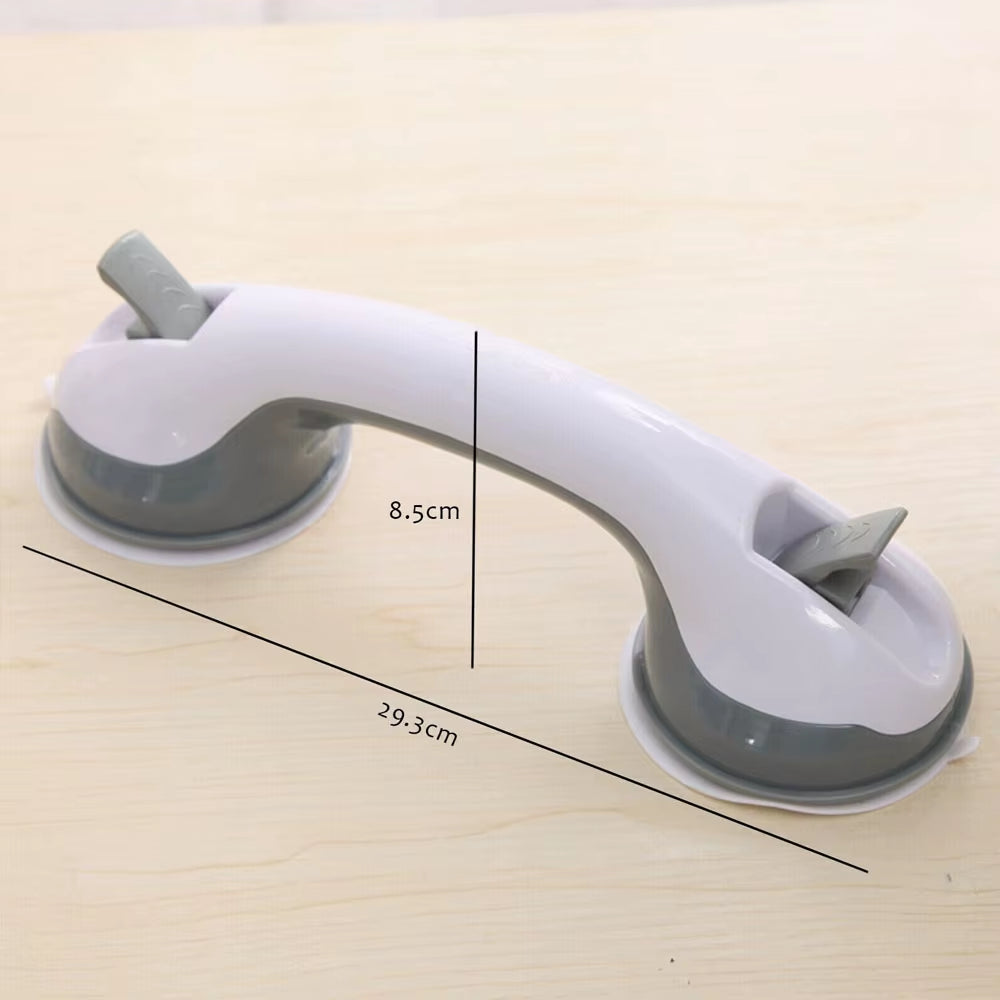 2PCS Bathroom Suction Support Grab Handle Bath Shower Safety Suction Grip Hand Rail for Seniors Elderly Safety Suction Cup