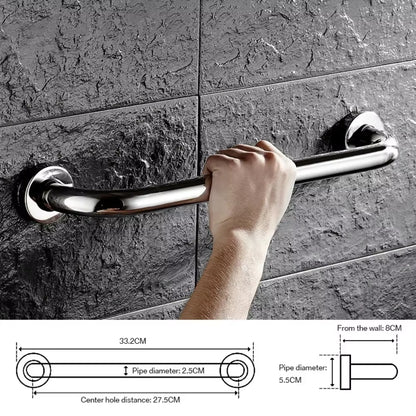 1/2Pcs 30/40/50Cm Handrail High Quality Stainless Steel Bathroom Tub Toilet Grab Bar Shower Safety Support Handle Towel Rack