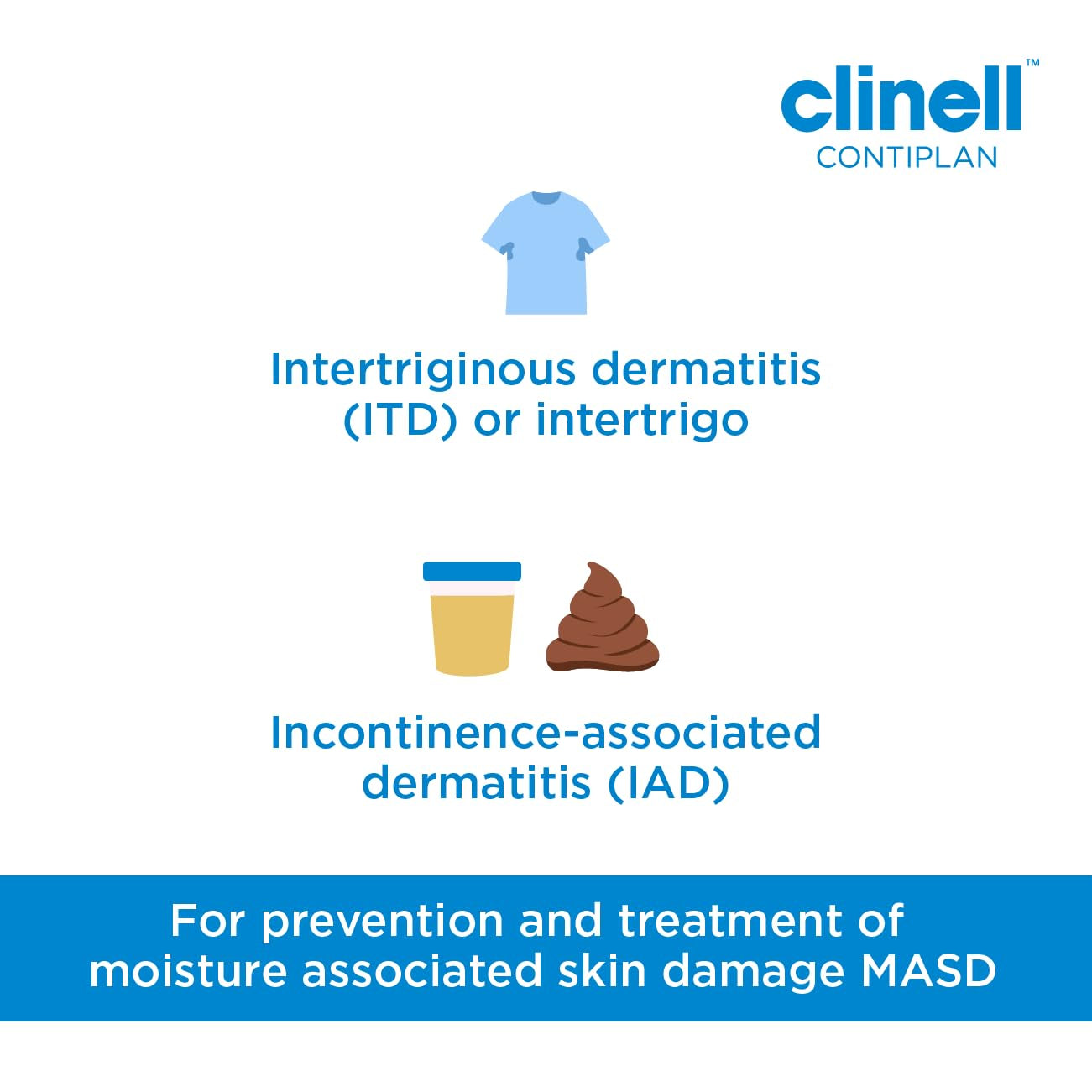 CONTIPLAN Incontinence Cleansing Cloths with Barrier Pack of 1 (25 Cloths)