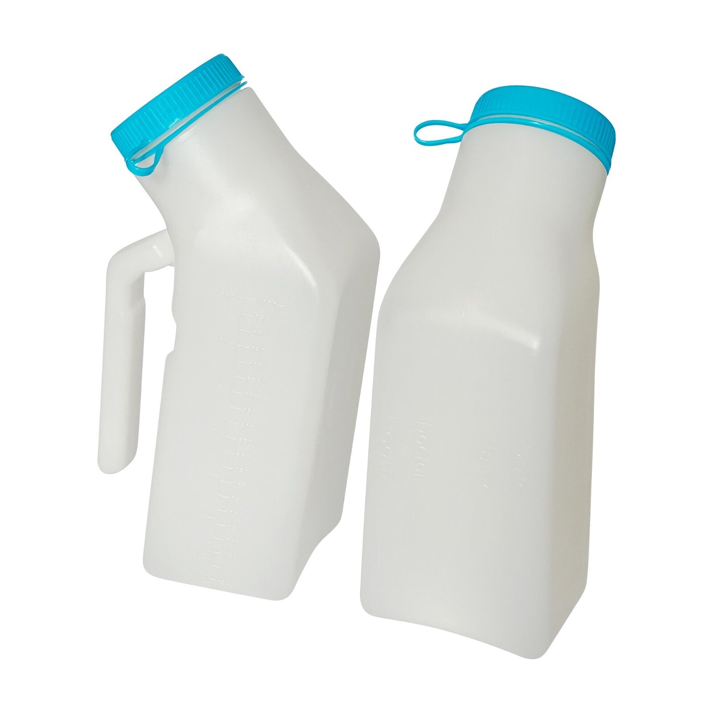 2PCS Male Urinal Portable Incontinence Bottle for Men Travel W/ Night Light - UK