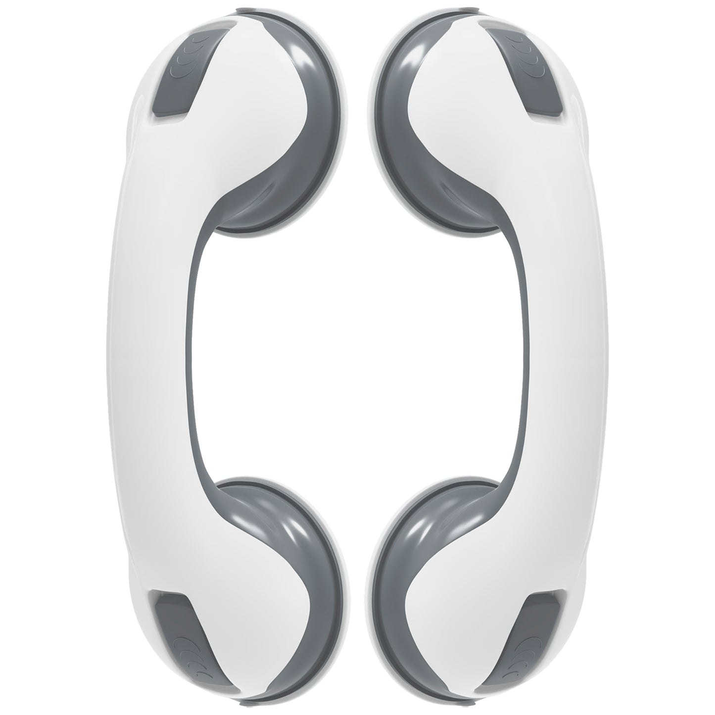 2 X SAFETY SUPPORT HAND RAIL HANDLE BAR GRIP GRAB SUCTION BATH BATHROOM SHOWER