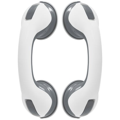 2 X SAFETY SUPPORT HAND RAIL HANDLE BAR GRIP GRAB SUCTION BATH BATHROOM SHOWER