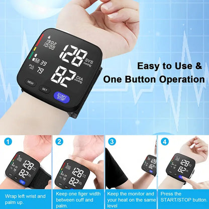 Auto Blood Pressure Monitor Wrist