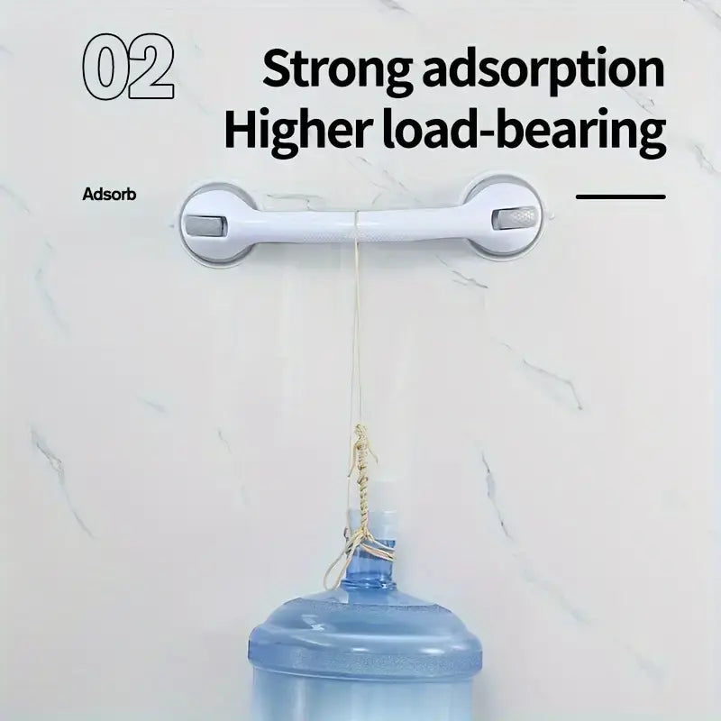 Grab Rail Handle Suction White 30cms 11in 4pcs