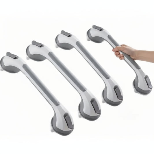 Grab Rail Handle Suction White 30cms 11in 4pcs