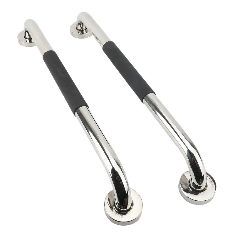 Grab Rail Handle Stainless Steel Silicone 30cms 12in 1pcs