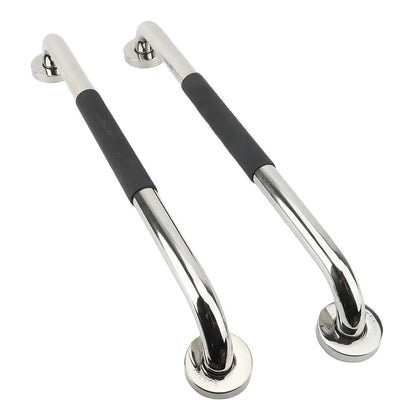 Grab Rail Handle Stainless Steel Silicone 30cms 12in 1pcs