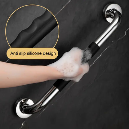 Grab Rail Handle Stainless Steel Silicone 30cms 12in 1pcs