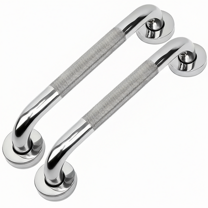 Grab Rail Stainless Steel Anti Slip 29.9cm 11.77cm 2pcs