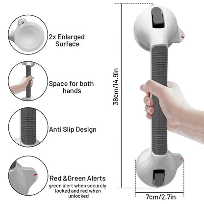 Grab Rail Suction Long Handle 2pcs