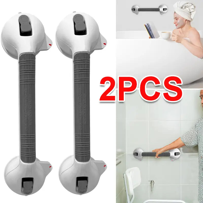 Grab Rail Suction Long Handle 2pcs