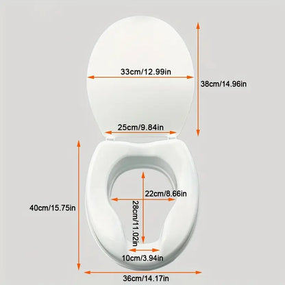 Raised Toilet Seat Heavy Duty