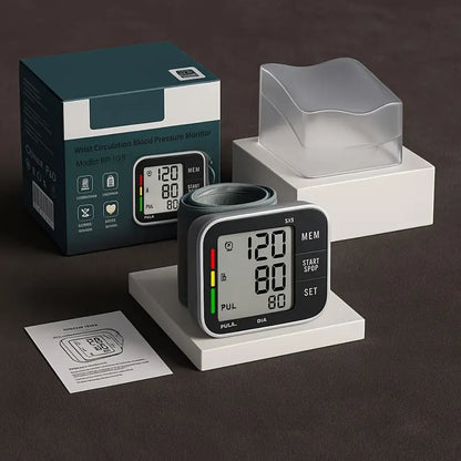 Smart Screen Wrist Blood Pressure Monitor
