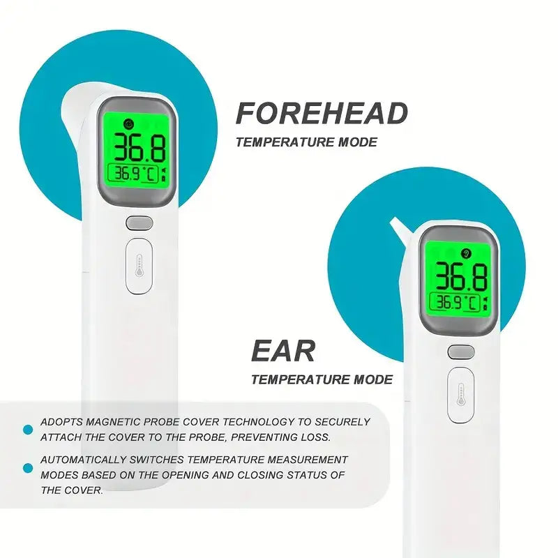 Digital Thermometer Forehead and Ear