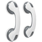 2 X SAFETY SUPPORT HAND RAIL HANDLE BAR GRIP GRAB SUCTION BATH BATHROOM SHOWER