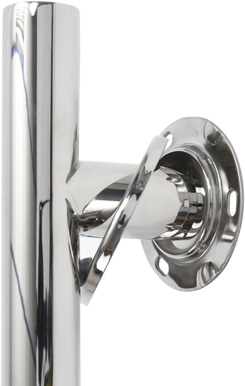 NRS Healthcare SPA Stainless Steel Straight Grab Rail, 48 Cm Length