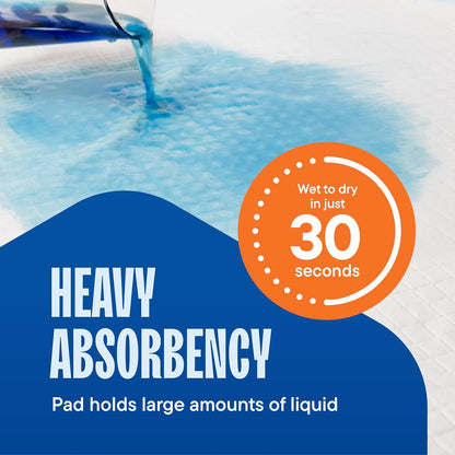 Chucks Pads Disposable [50-Pack] Underpads 30X36 Incontinence Chux Pads Absorbent Fluff Protective Bed Pads - Extra Large Pee Pads for Kids, Adults & Elderly | Leak Proof Puppy Pads for Training - XXL