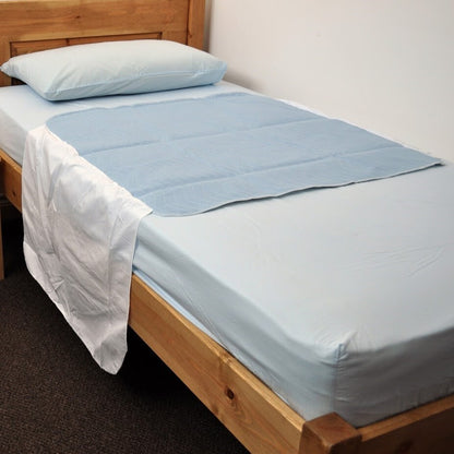 Comfortcare Eco Blue, Washable, Incontinence Pad/Waterproof Mattress Protector