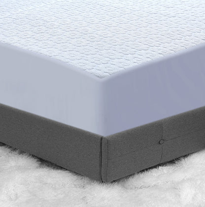 Waterproof Non Noisy Mattress Protector Fitted Sheet Single Double King Size Bed