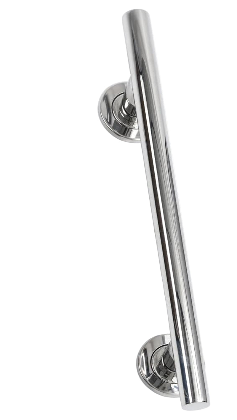 NRS Healthcare SPA Stainless Steel Straight Grab Rail, 48 Cm Length