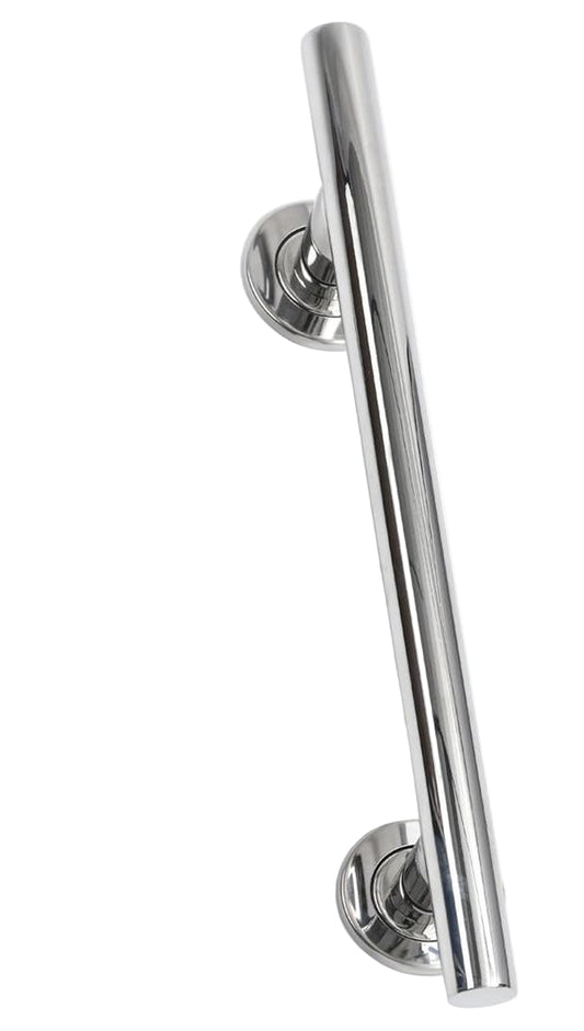 NRS Healthcare SPA Stainless Steel Straight Grab Rail, 48 Cm Length
