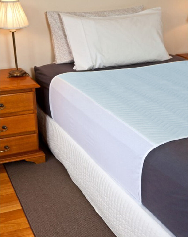 Comfortcare Eco Blue, Washable, Incontinence Pad/Waterproof Mattress Protector