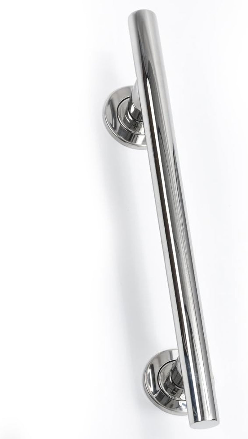 NRS Healthcare SPA Stainless Steel Straight Grab Rail, 48 Cm Length
