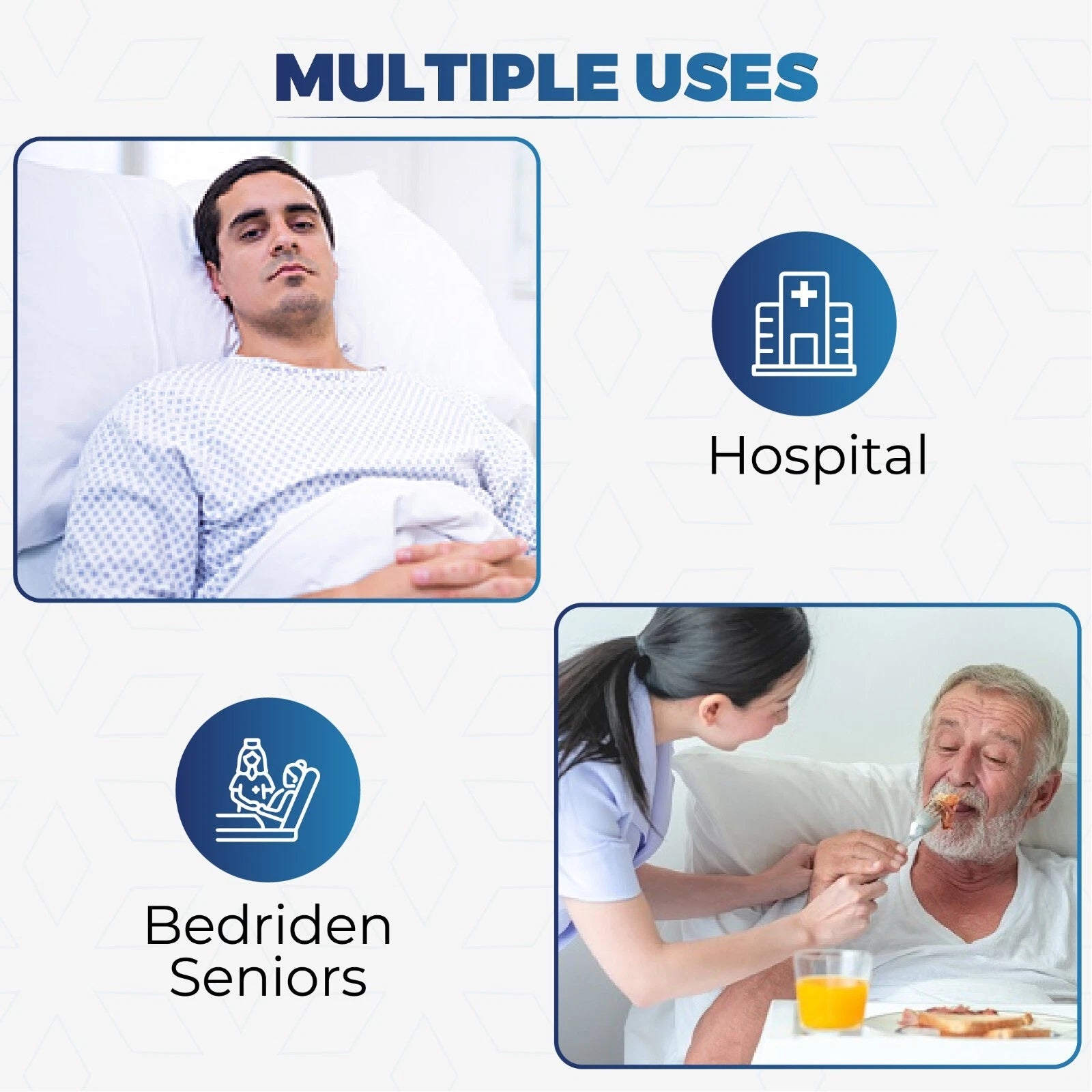 2PCS Male Urinal Portable Incontinence Bottle for Men Travel W/ Night Light - UK