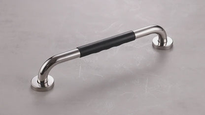 Grab Rail Handle Stainless Steel Silicone 30cms 12in 1pcs