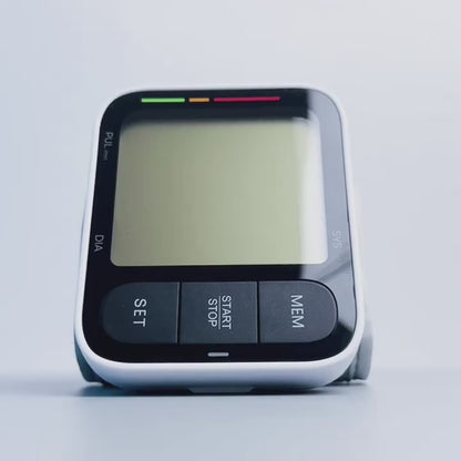 Smart Screen Wrist Blood Pressure Monitor