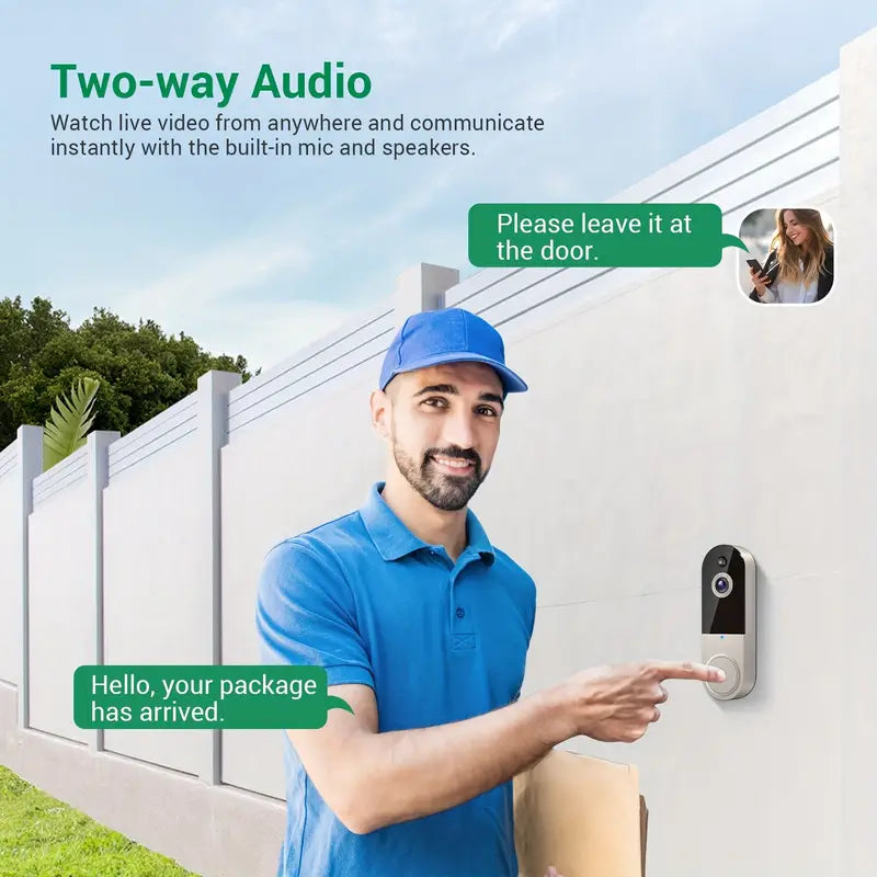 Wireless Doorbell & Camera