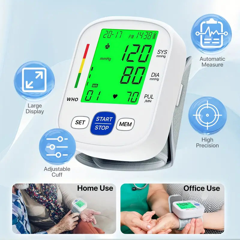 Wrist Blood Pressure Monitor